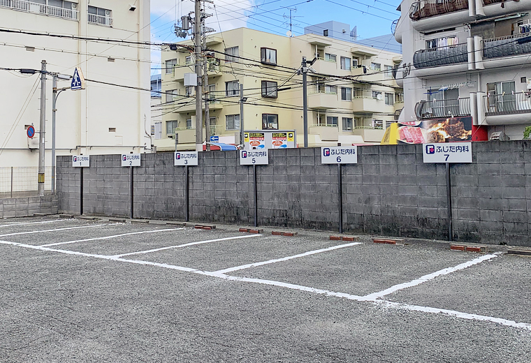 駐車場から院内まで、バリアフリー対応しています。